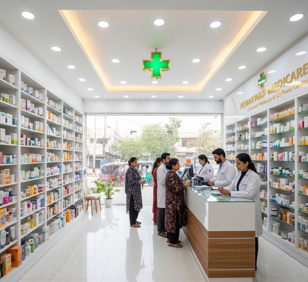 Licensed Pharmacy & Medical Store in University Town Peshawar