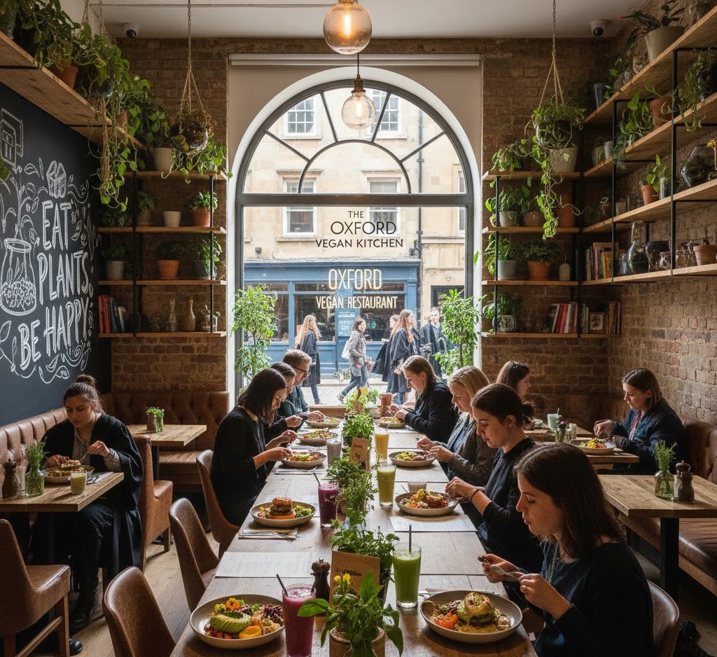 PlantBased Restaurant near Oxford University
