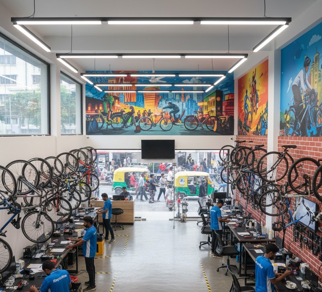 RapidRide Bike Service Hub