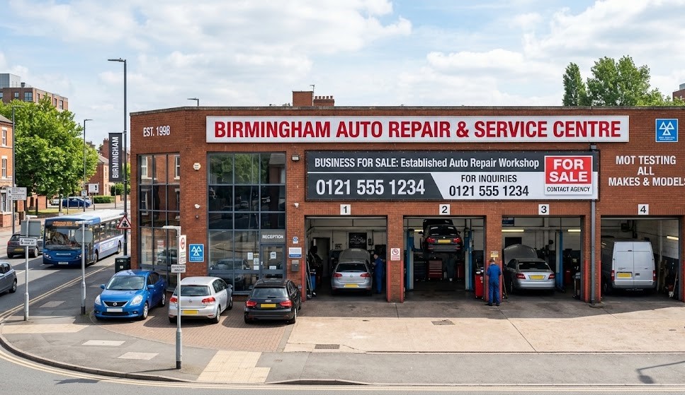 Established Auto Repair Business for Sale – Birmingham Logo