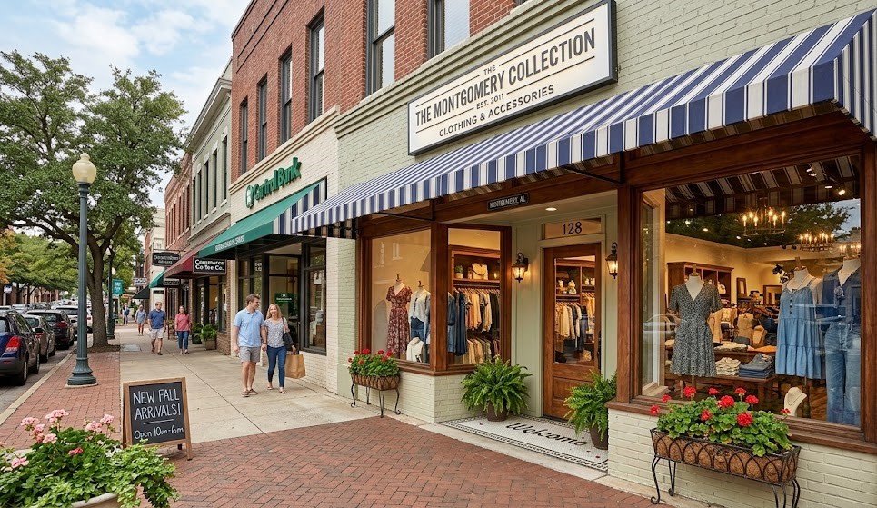 Retail Clothing Store for Sale – Montgomery Logo