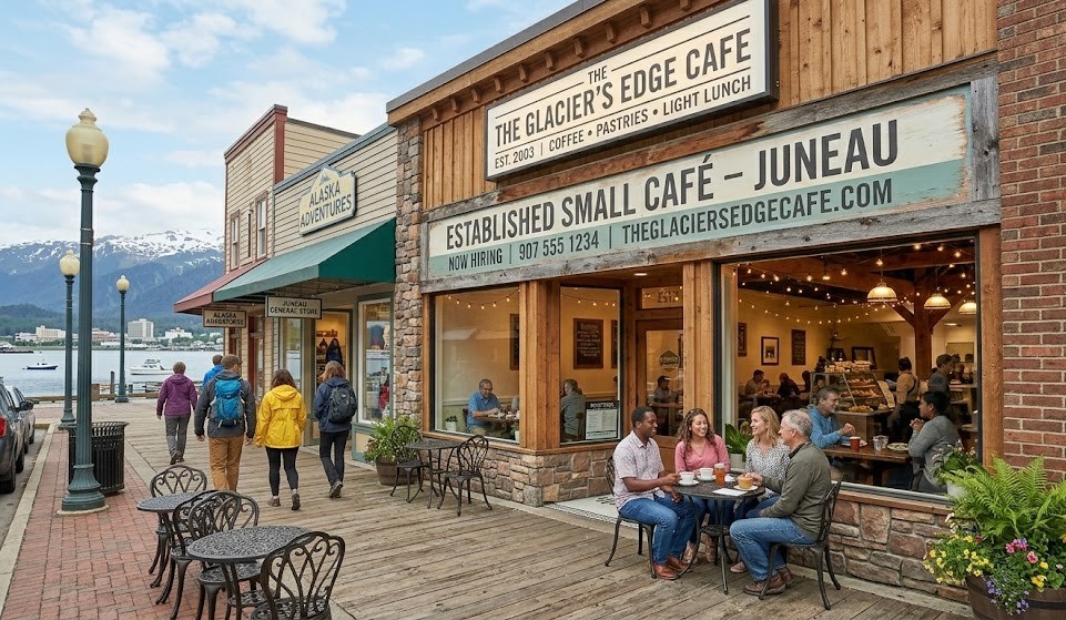 Small Café for Sale – Juneau Logo