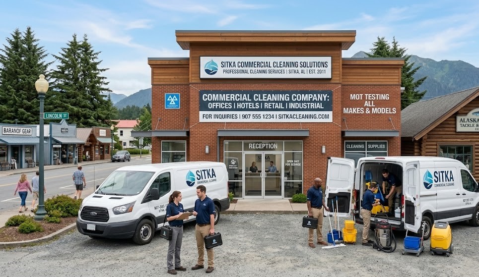 Commercial Cleaning Company for Sale – Sitka Logo
