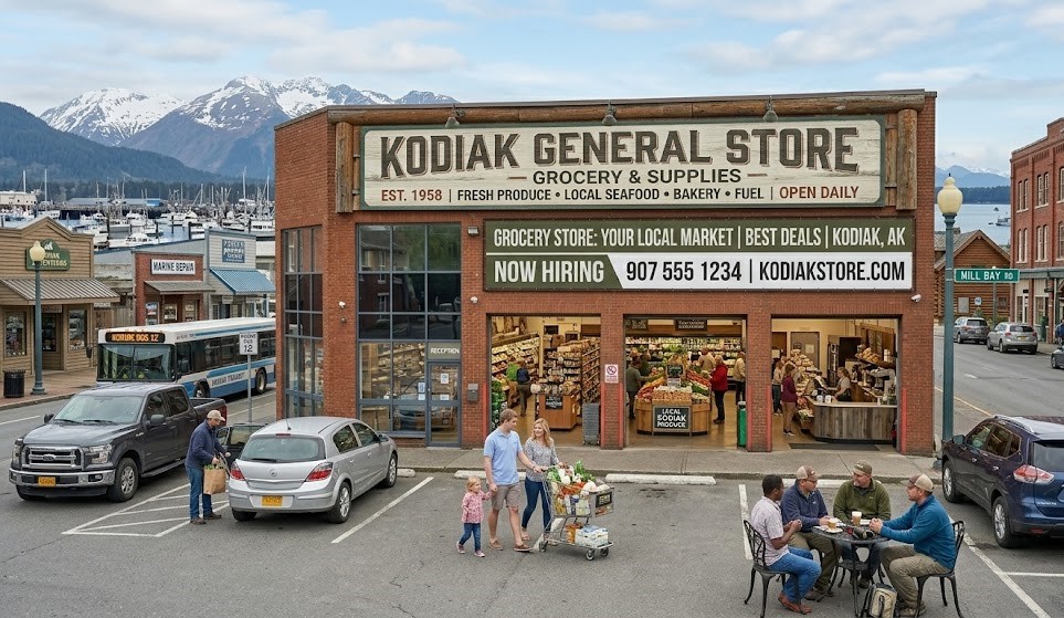 Grocery Store for Sale – Kodiak Logo