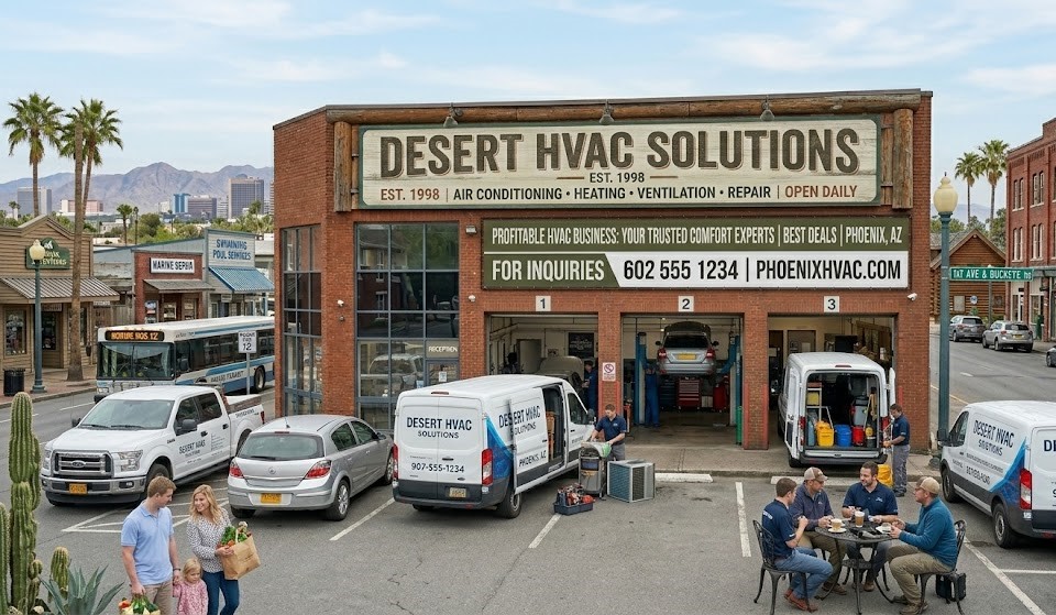 Profitable HVAC Business for Sale – Phoenix Logo