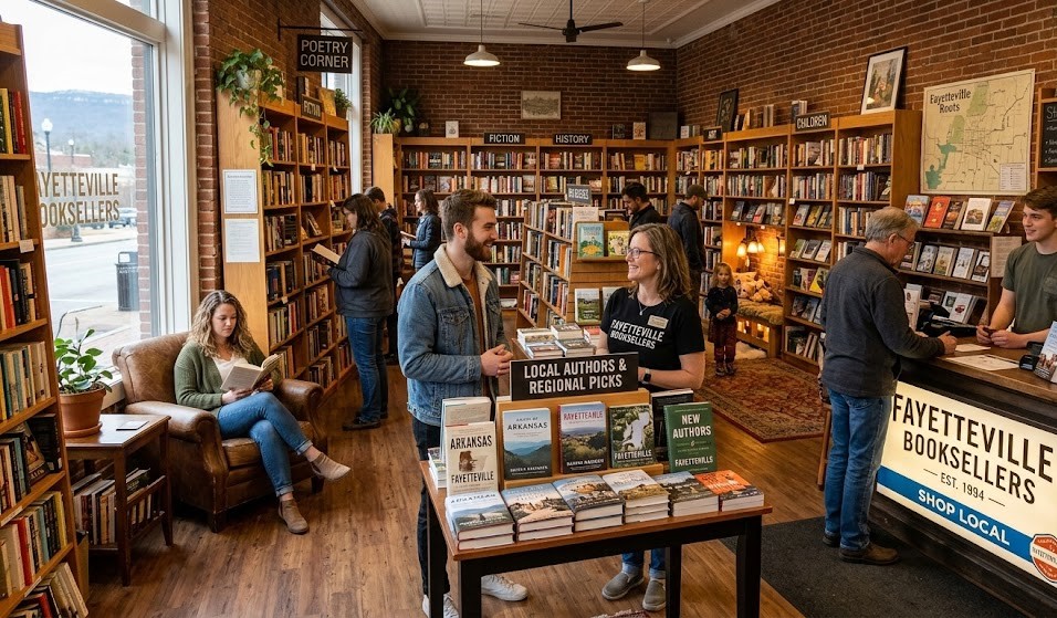 Retail Bookstore Business for Sale – Fayetteville Logo