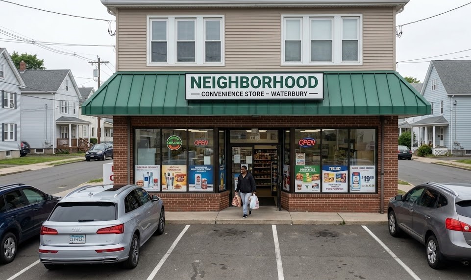 Neighborhood Convenience Store for Sale – Waterbury Logo