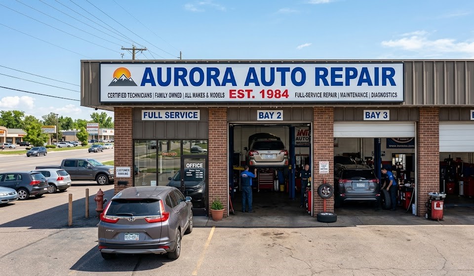 Established Auto Repair Shop for Sale – Aurora Logo