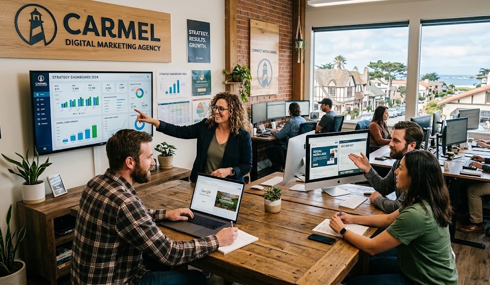 Digital Marketing Agency for Sale – Carmel Logo